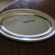 Silver metal dish