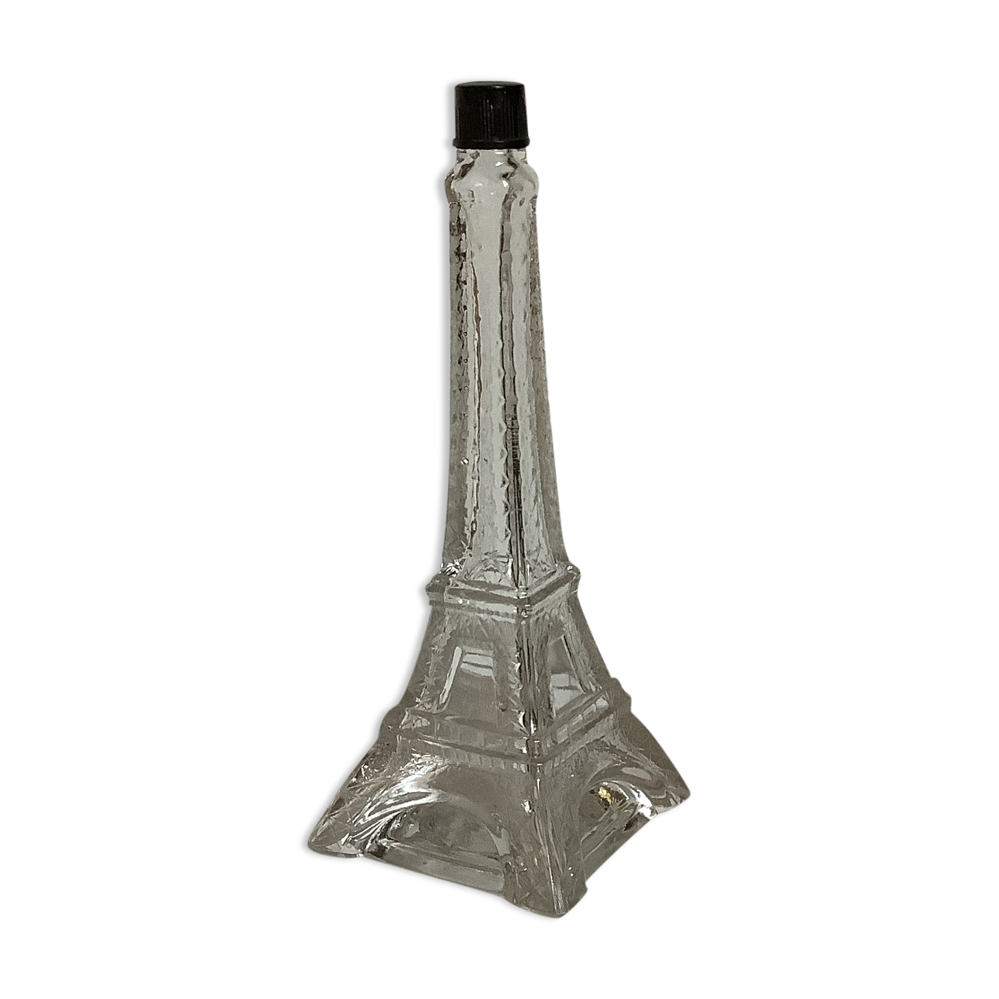 Bouteille en verre tour eiffel