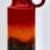 Set of 3 vintage vases, Scheurich, W-Germany, 1960