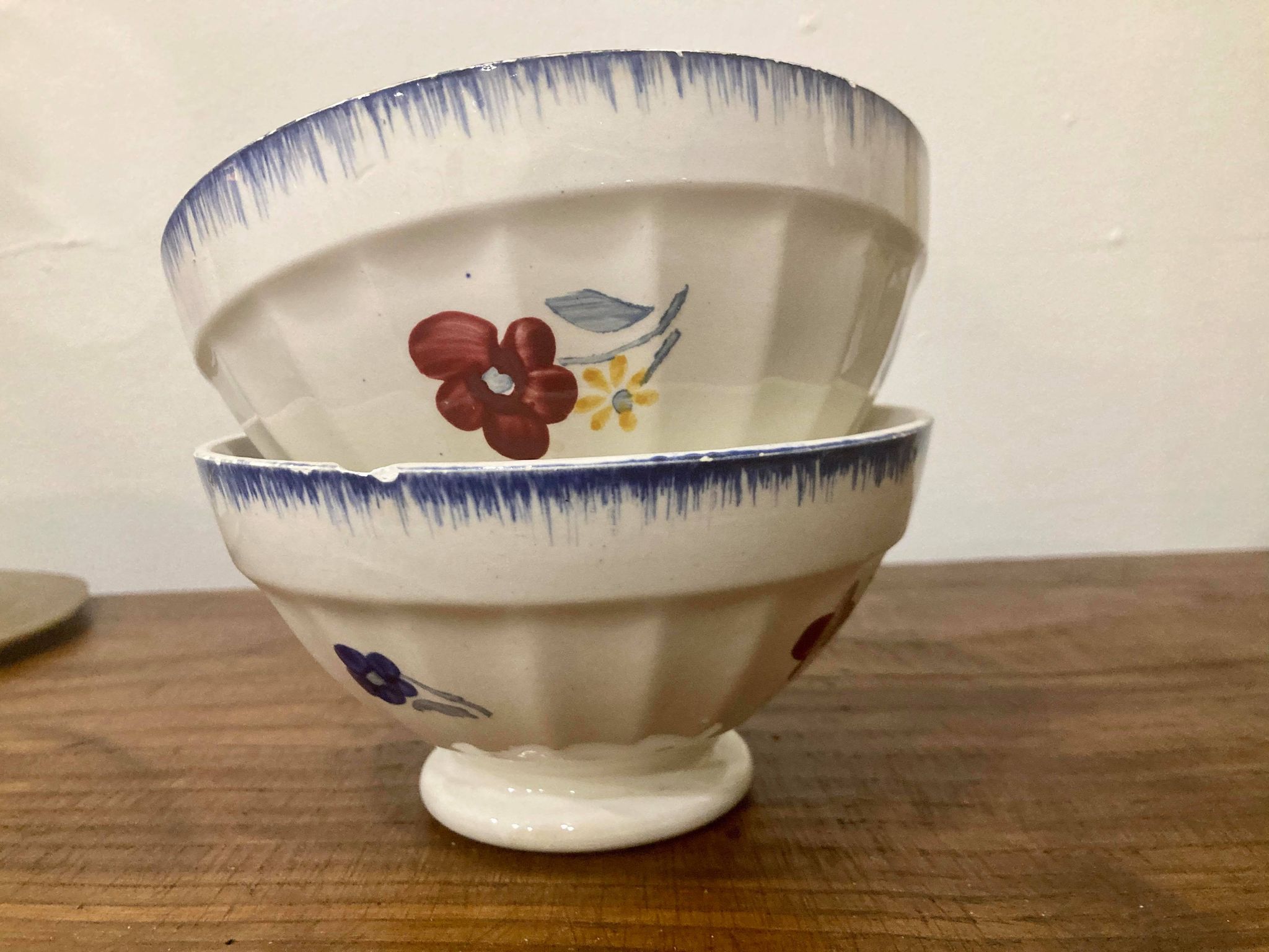 Set of 2 Digoin bowls
