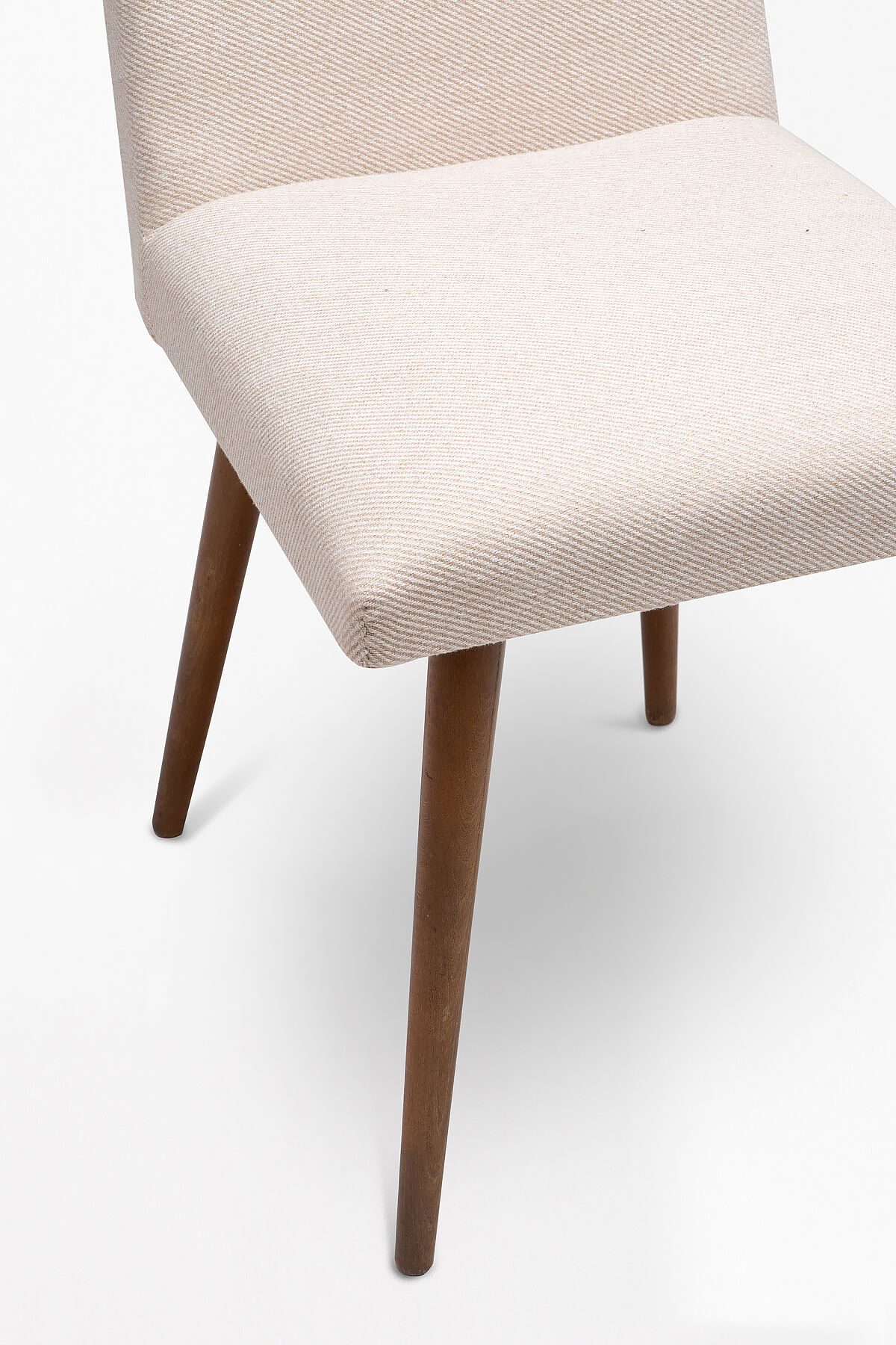 A set of 6 upholstered chairs from the 1970s