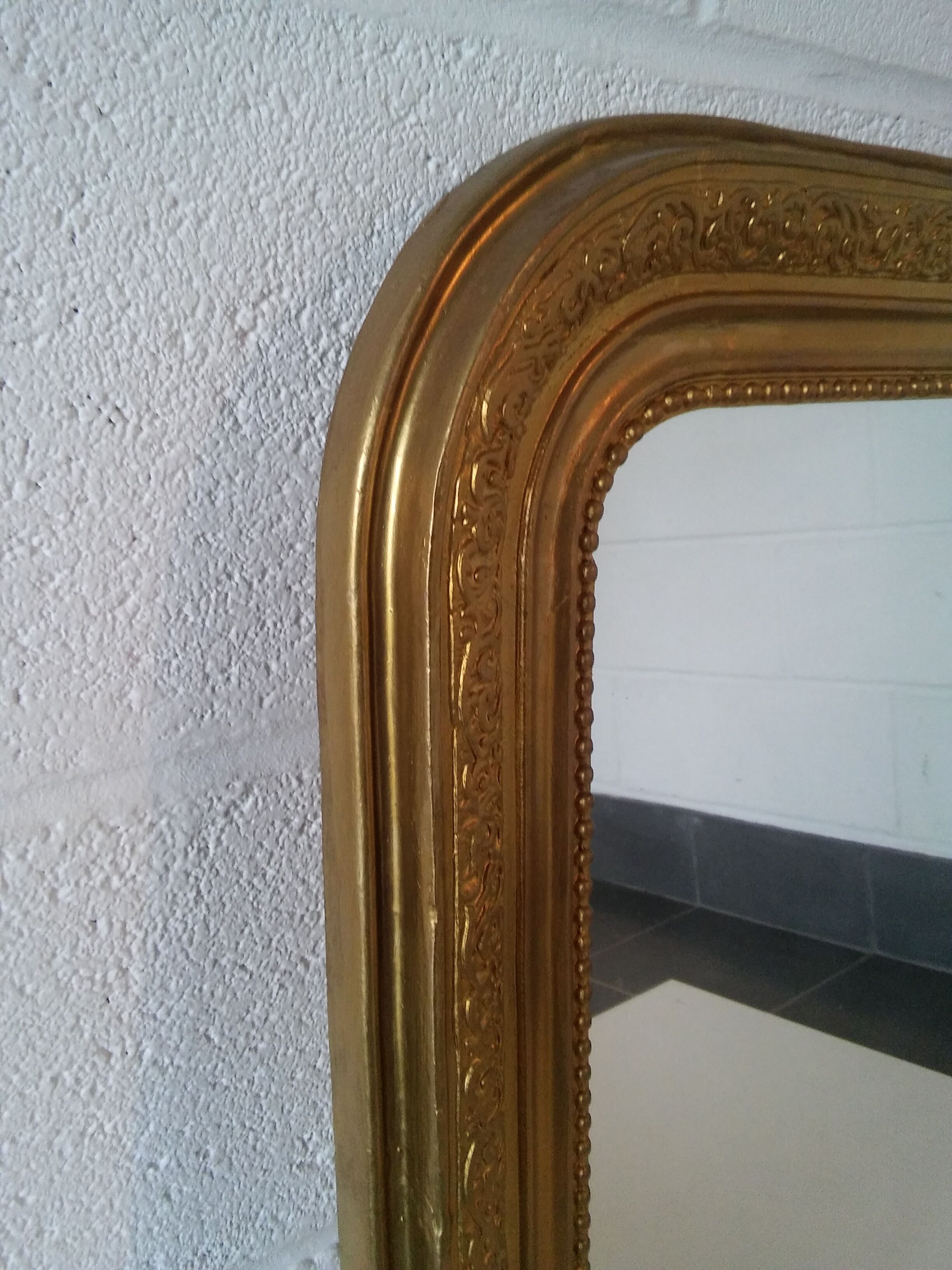Mirror  vintage gold 56x74cm