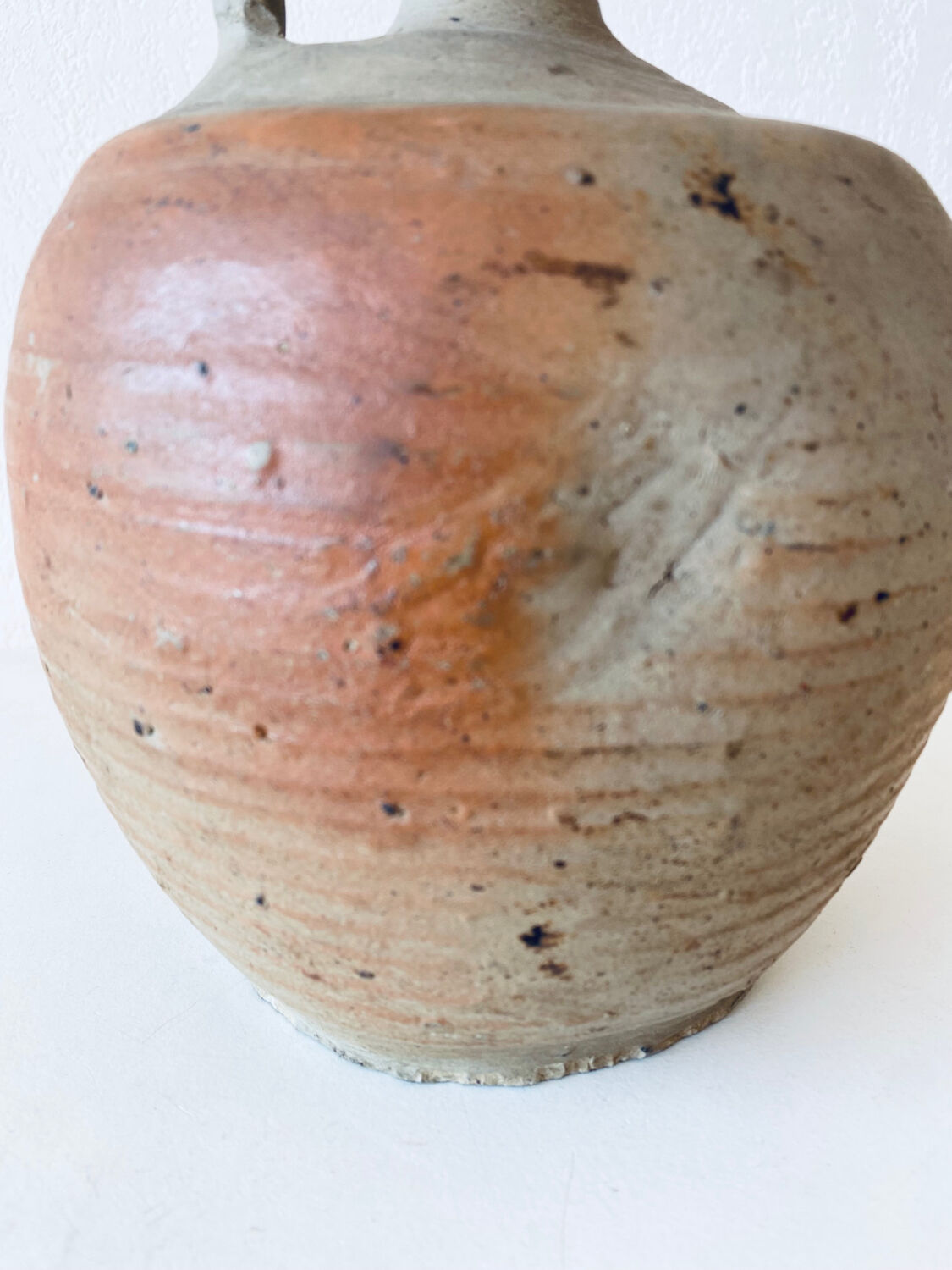 Antique terracotta jug