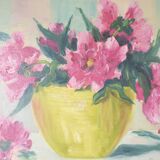 Bouquet of flowers Oil on canvas