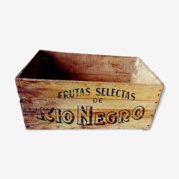 Old fruit crate