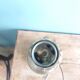 Bronze gilded brass foot lamp
