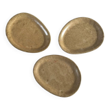 3 stoneware cups