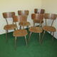 Lot de 6 chaises de bistrot