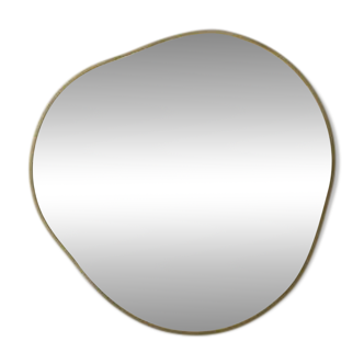 Bossa Nova Gold Contour Mirror 130 cm D