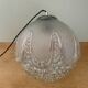 Baladeuse globe vintage en verre XL