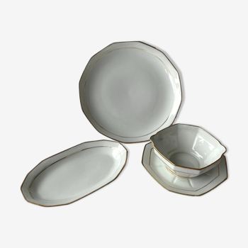 3 Limoges porcelain dishes