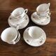 Lot de 9 tasses Prado Digoin et Sarreguemines