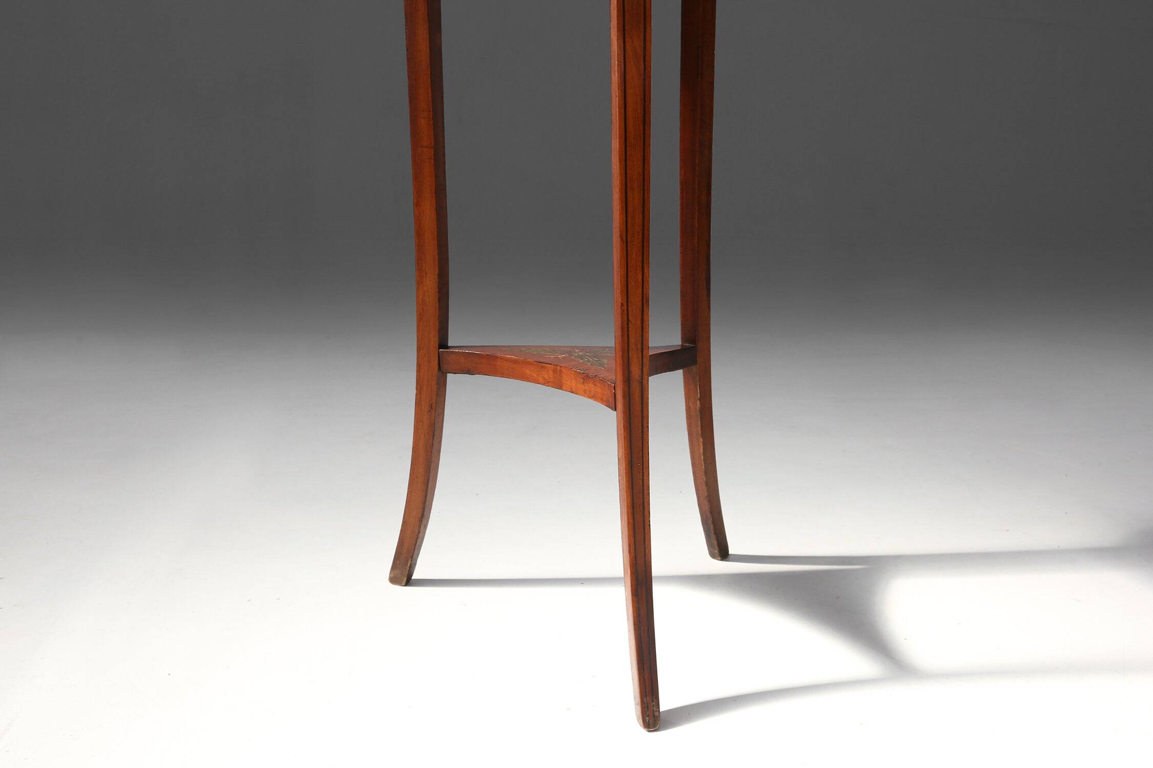 Romantic Victorian Painted Planter on Stand, United Kingdom, 19th Century