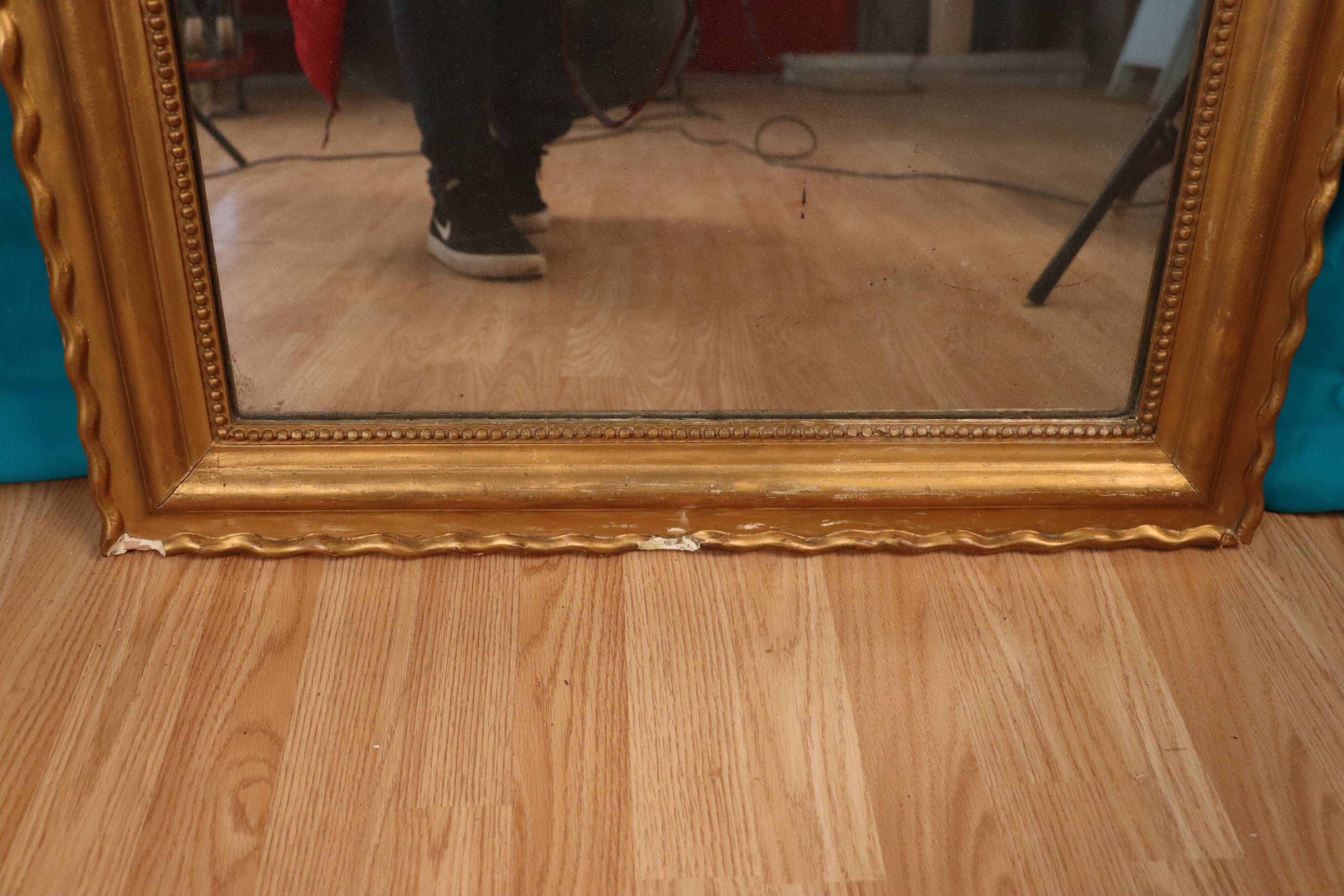 Former gilded mirror Louis Philippe