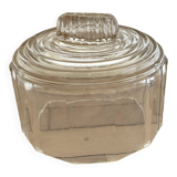 Art Deco glass bell jar 251008