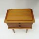 French wooden bedside 1950
