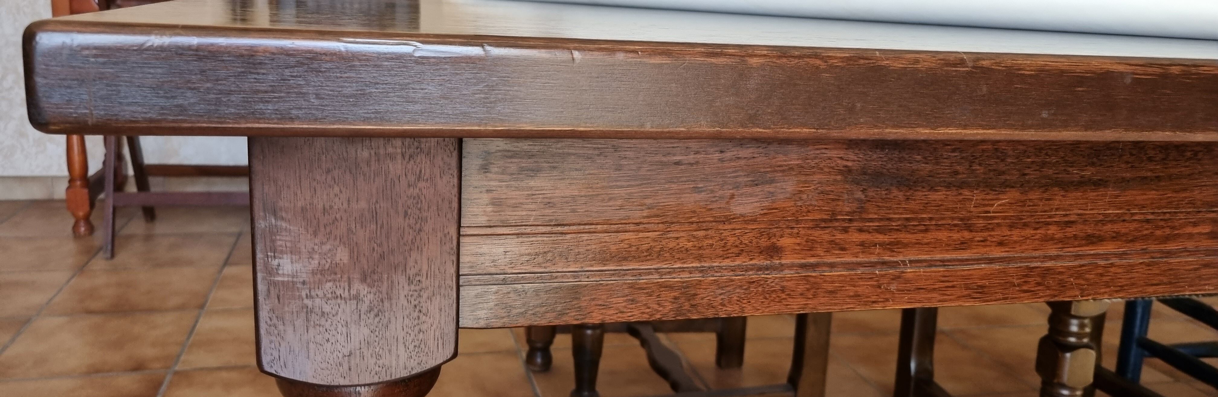 Antique dining table Louis XIII