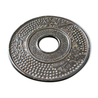 Cast iron underside