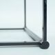 Radboud van Beekum black postmodern cube chair fm62, The Netherlands, 1981