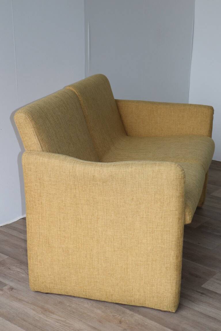 Vintage 2 seater fabric sofa, 1970