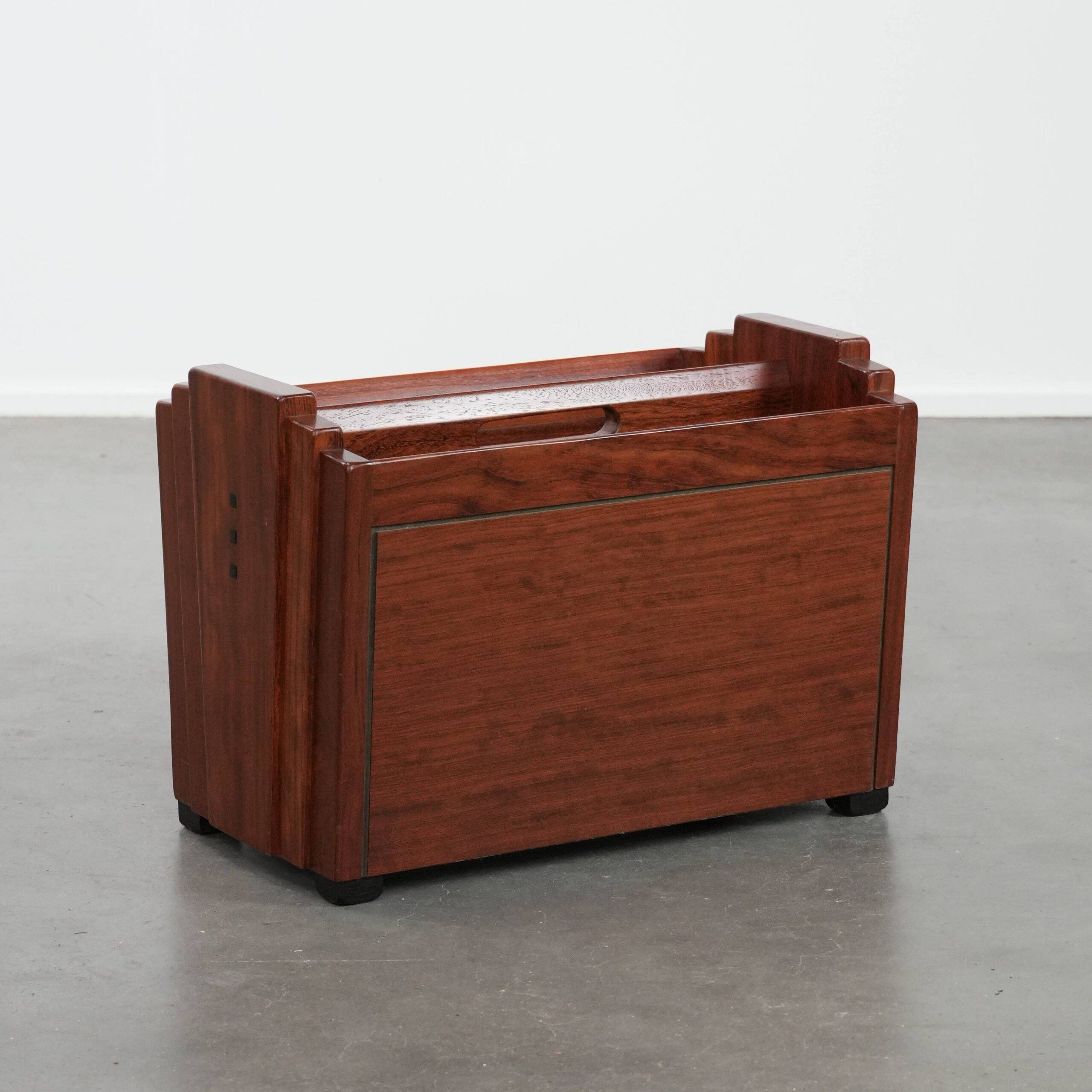 Luxury and beautiful Art Deco magazine rack