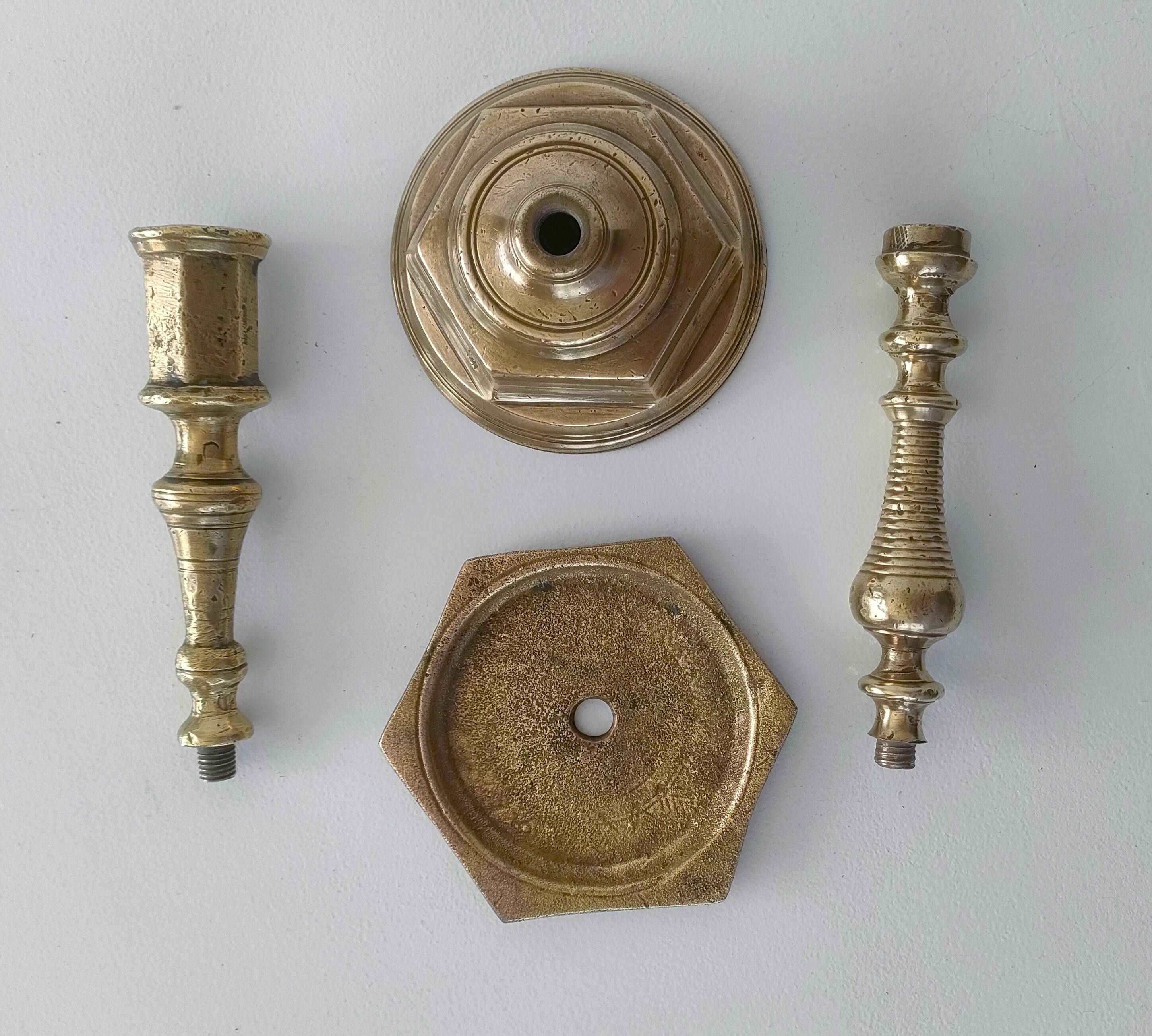 Important Flambeau Directoire - Bronze - 1795/1799 France