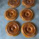 Sarreguemines majolica oyster plates