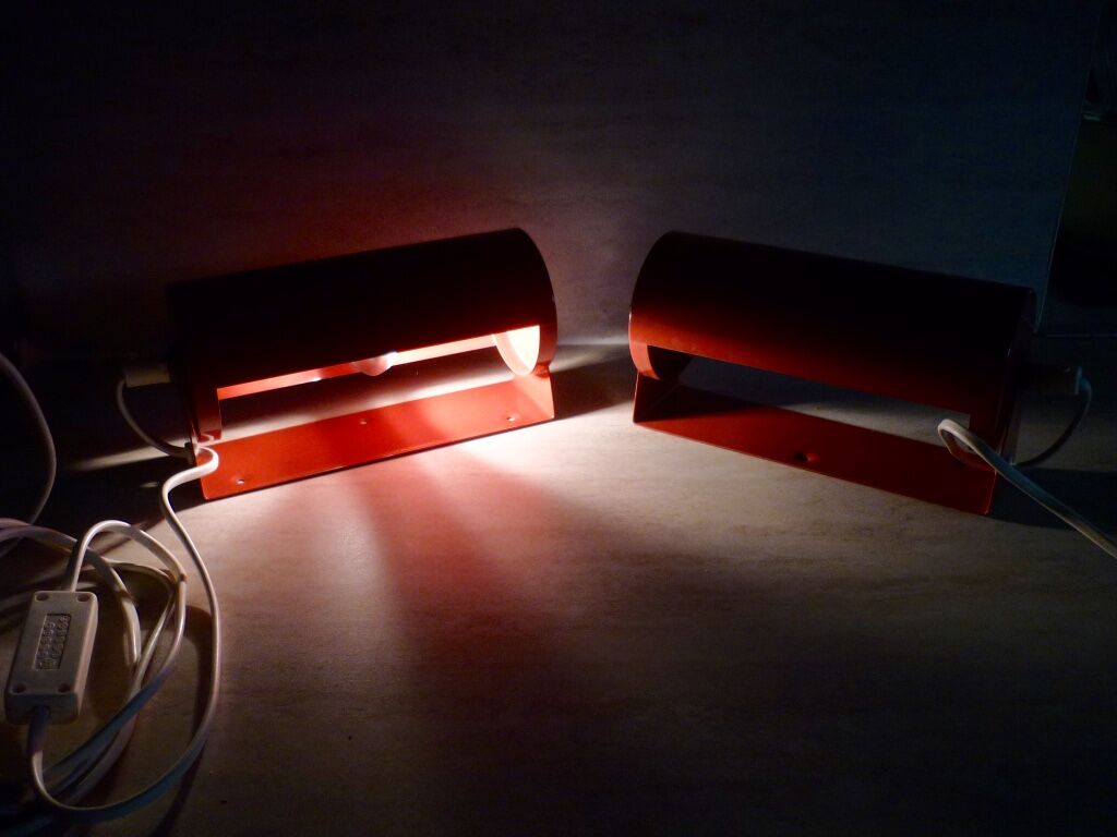 Vintage TYP V413 Ikea wall lamps