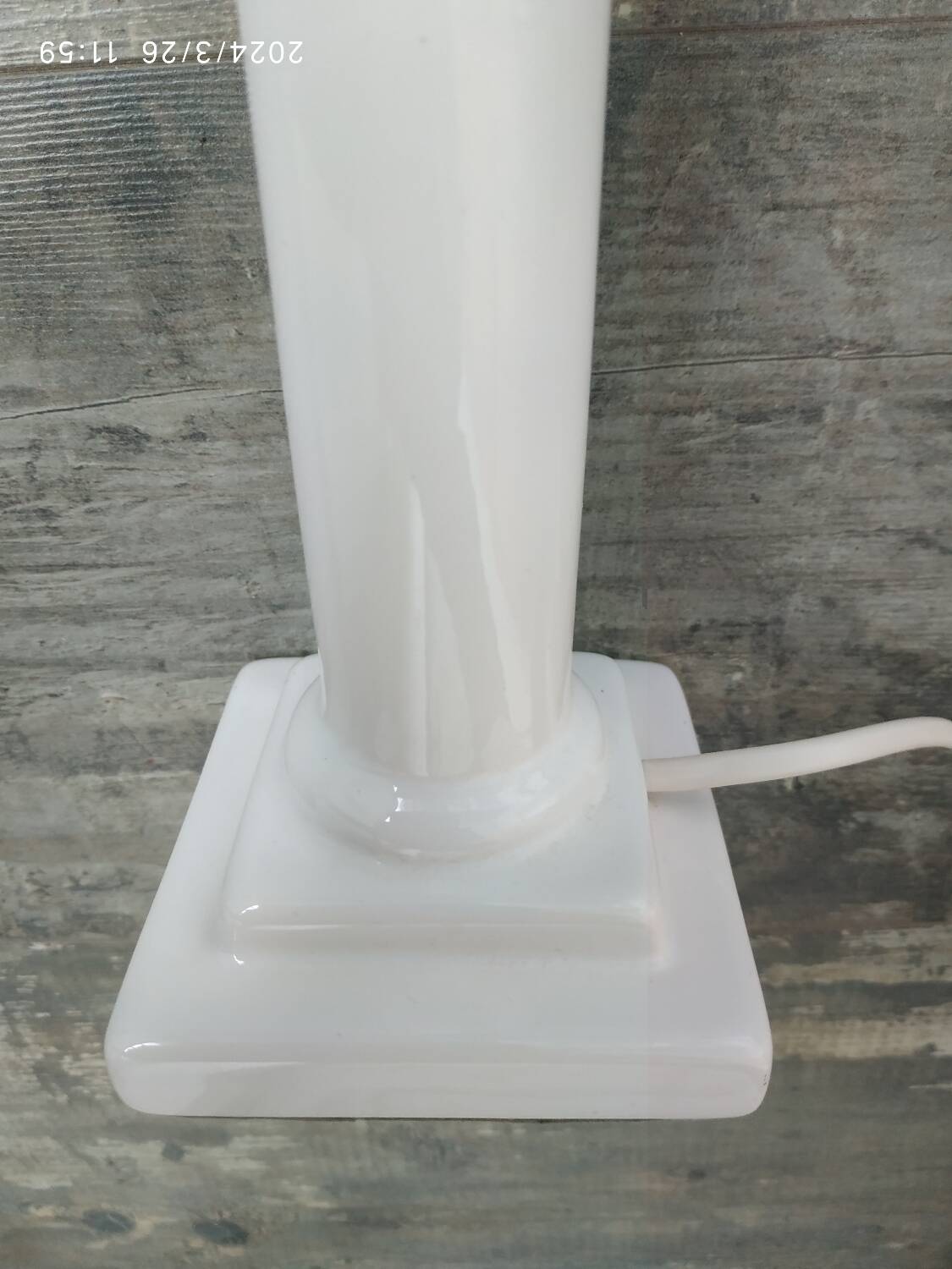 Earthenware lamp base