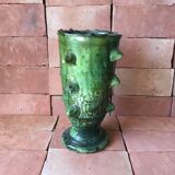 TAMEGROUTE POTTERY VASE IN GLAZED TERRACOTTA