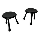 Pair of Ingvar Kamprad tripod stools