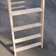 Workshop step stool in wood