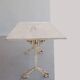 Table extérieure époque Art déco cubiste