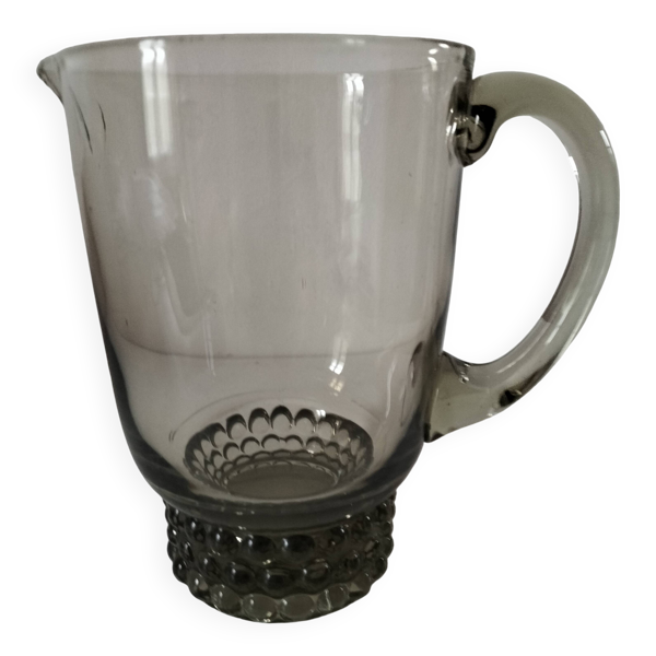 Pichet verre fumé