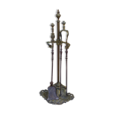 Servant of chemine 19th in bronze, 2 elements
