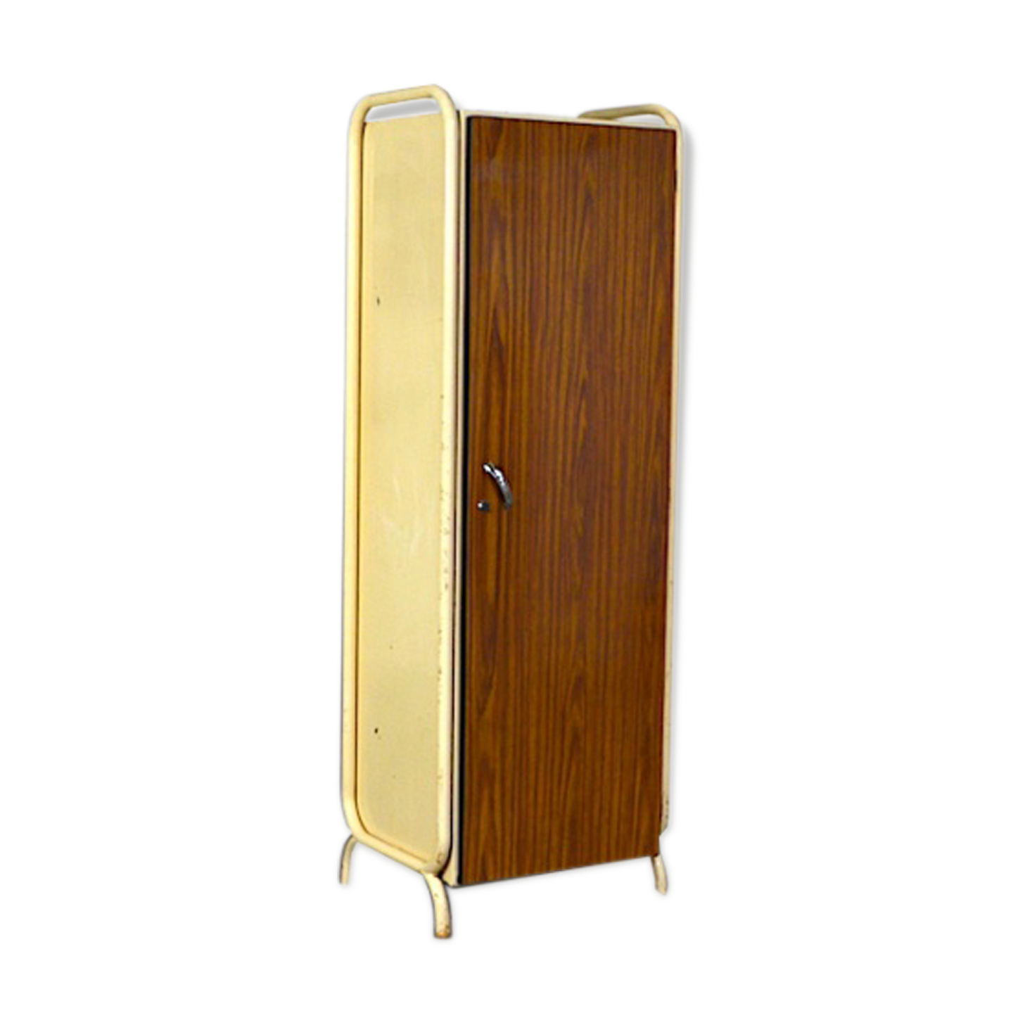Locker room furniture industrialist peter vintage 1950