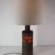 Aldo Londi Bitossi ceramic lamp 1960 vintage Italy