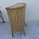 Scandinavian vintage rattan bar