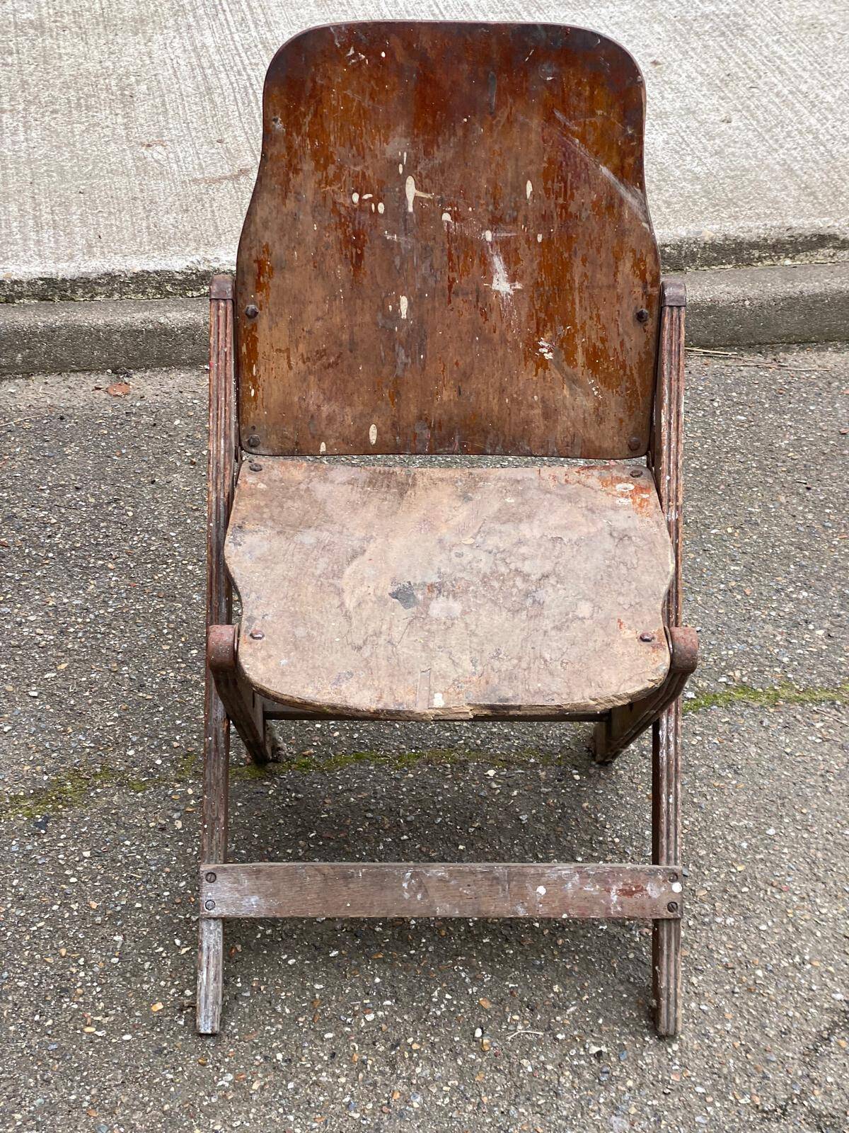 Chaise pliante US army deuxième guerre mondiale