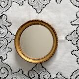 Gilded wooden mirror 15cm