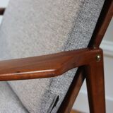 Fauteuil scandinave en teck, 1960
