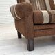 Danish club chair from the 1970s, original wool upholstery, original condition.
