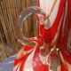 Vintage opaline Fiorentina vase