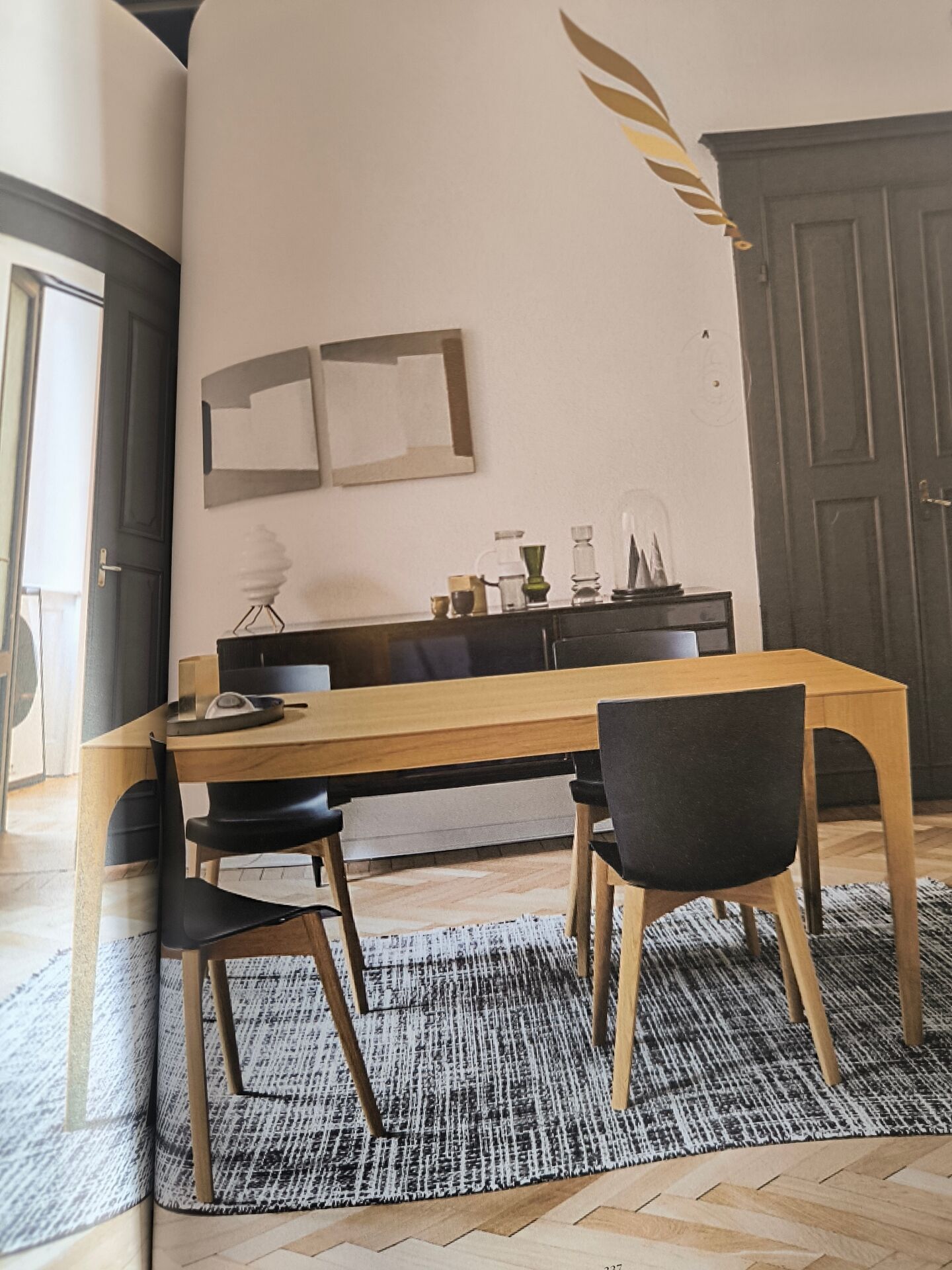 Table salle à manger extensible colico cargo bois