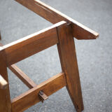 Rene gabriel table, 50s wood table, dining table, kitchen, veranda