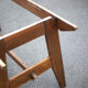 Rene gabriel table, 50s wood table, dining table, kitchen, veranda