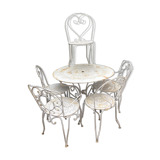 Wrought iron garden room