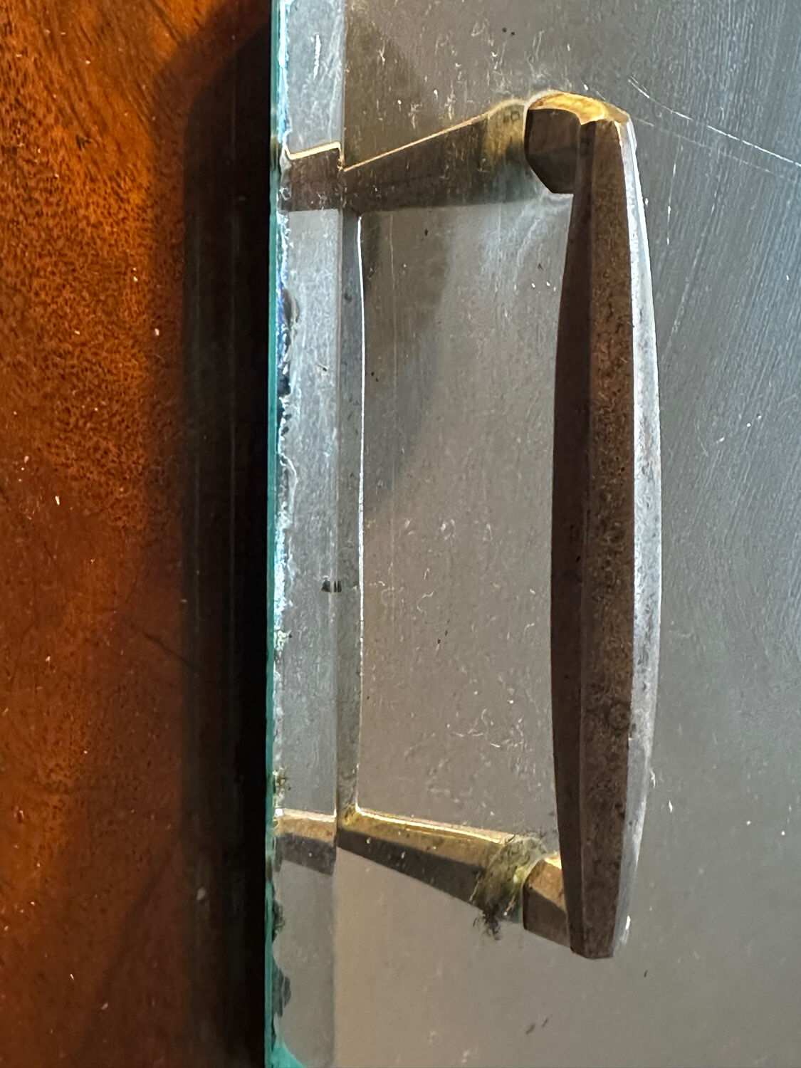 Art Deco mirror plateau - 45/30 cm