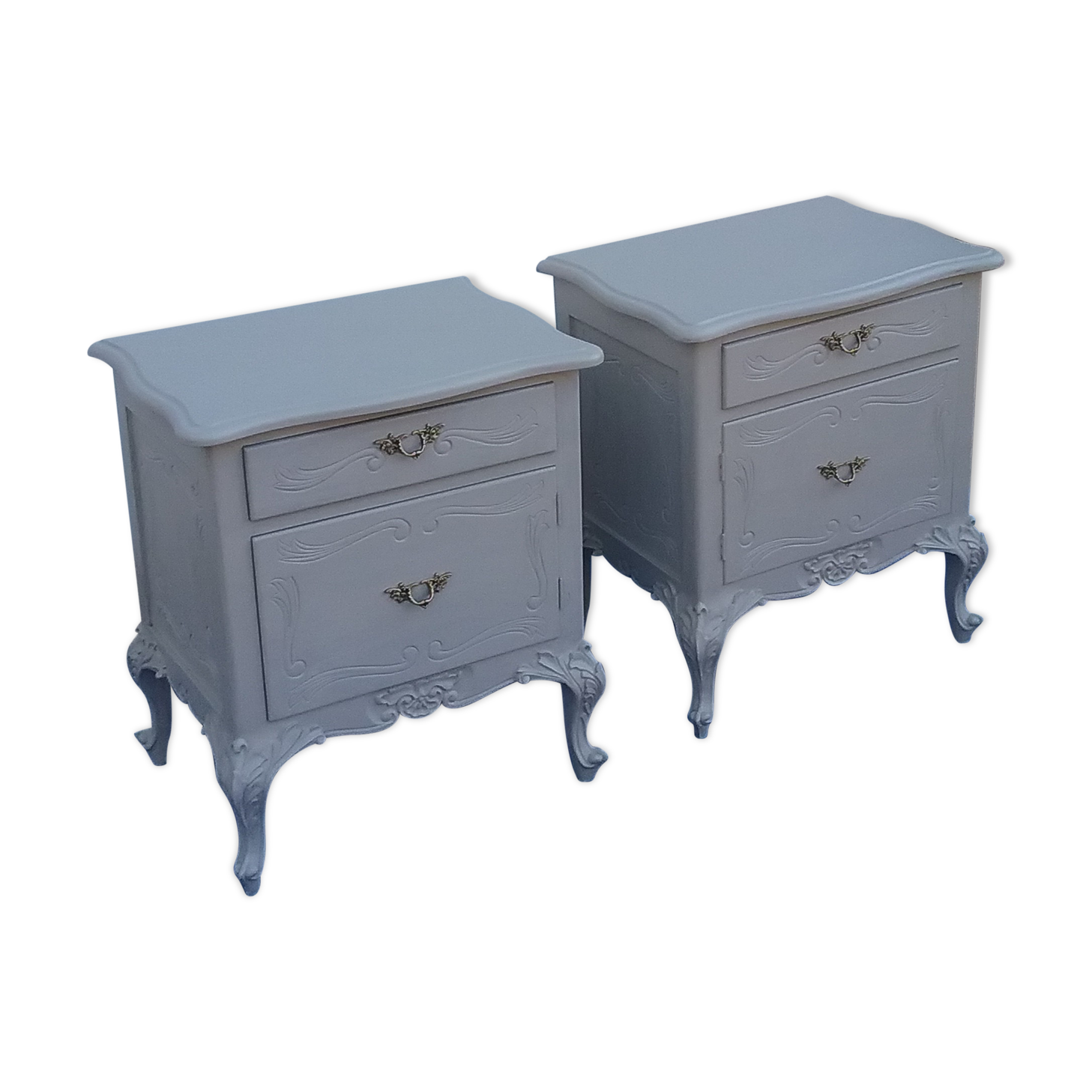 Paire de chevets style Louis XV