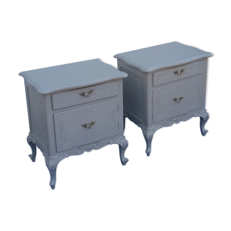 Pair of bedside tables style L XV